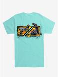 Jurassic World Dino Battle Rectangle T-Shirt, TAHITI BLUE, hi-res