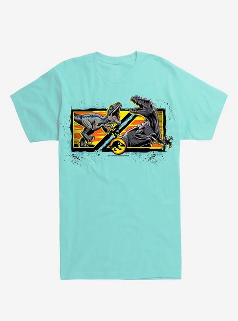 Jurassic World Dino Battle Rectangle T-Shirt | BoxLunch