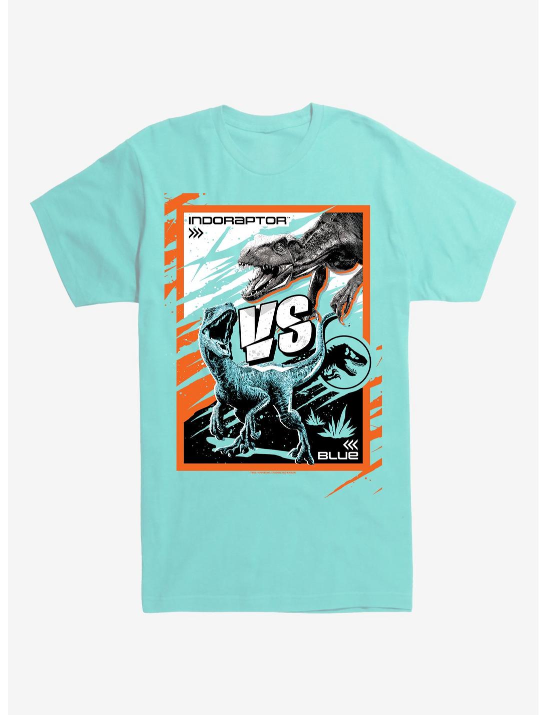 Jurassic World Indoraptor vs. Blue T-Shirt, TAHITI BLUE, hi-res