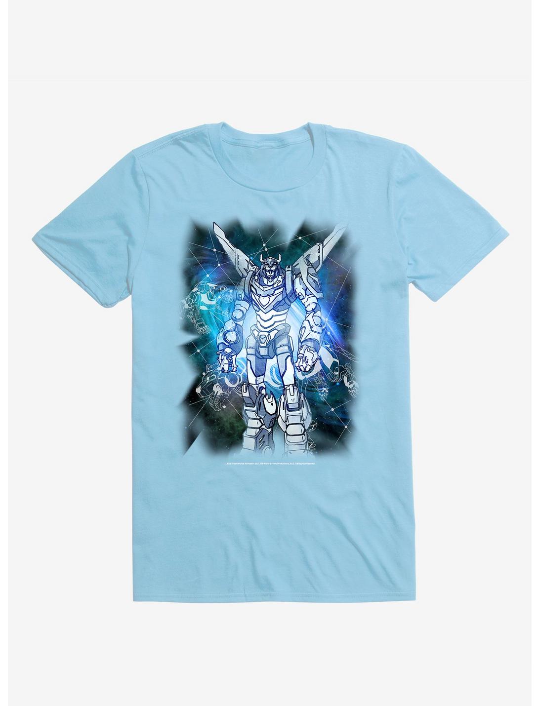Plus Size Voltron Galaxy T-Shirt, LIGHT BLUE, hi-res