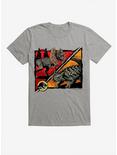 Jurassic World Dino Battle Square T-Shirt, HEATHER GREY, hi-res