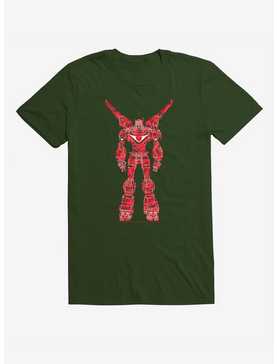 Voltron Red Patchy Robot T-Shirt, , hi-res