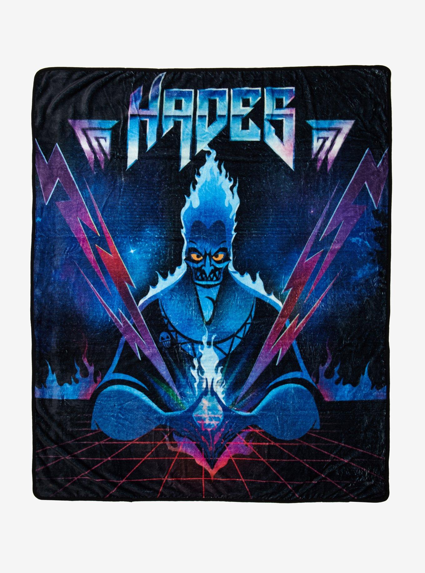 Disney Hercules Hades Metal Throw Blanket, , hi-res