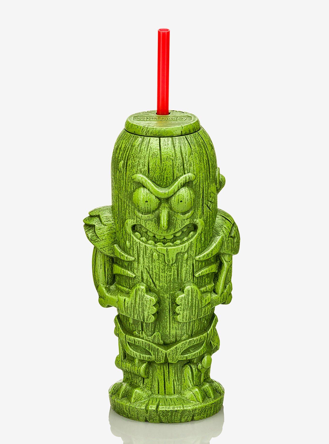 Geeki Tikis® Rick and Morty Pickle Rick Tiki Tumbler, , hi-res