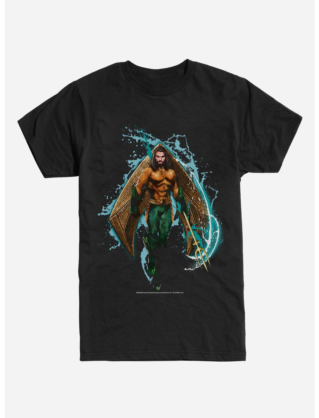 DC Comics Aquaman Our Hero T-Shirt, BLACK, hi-res