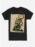 DC Comics Poison Ivy Calendar T-Shirt, BLACK, hi-res