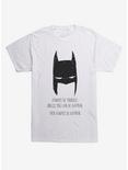 DC Comics Batman Always Be Yourself Black T-Shirt, , hi-res