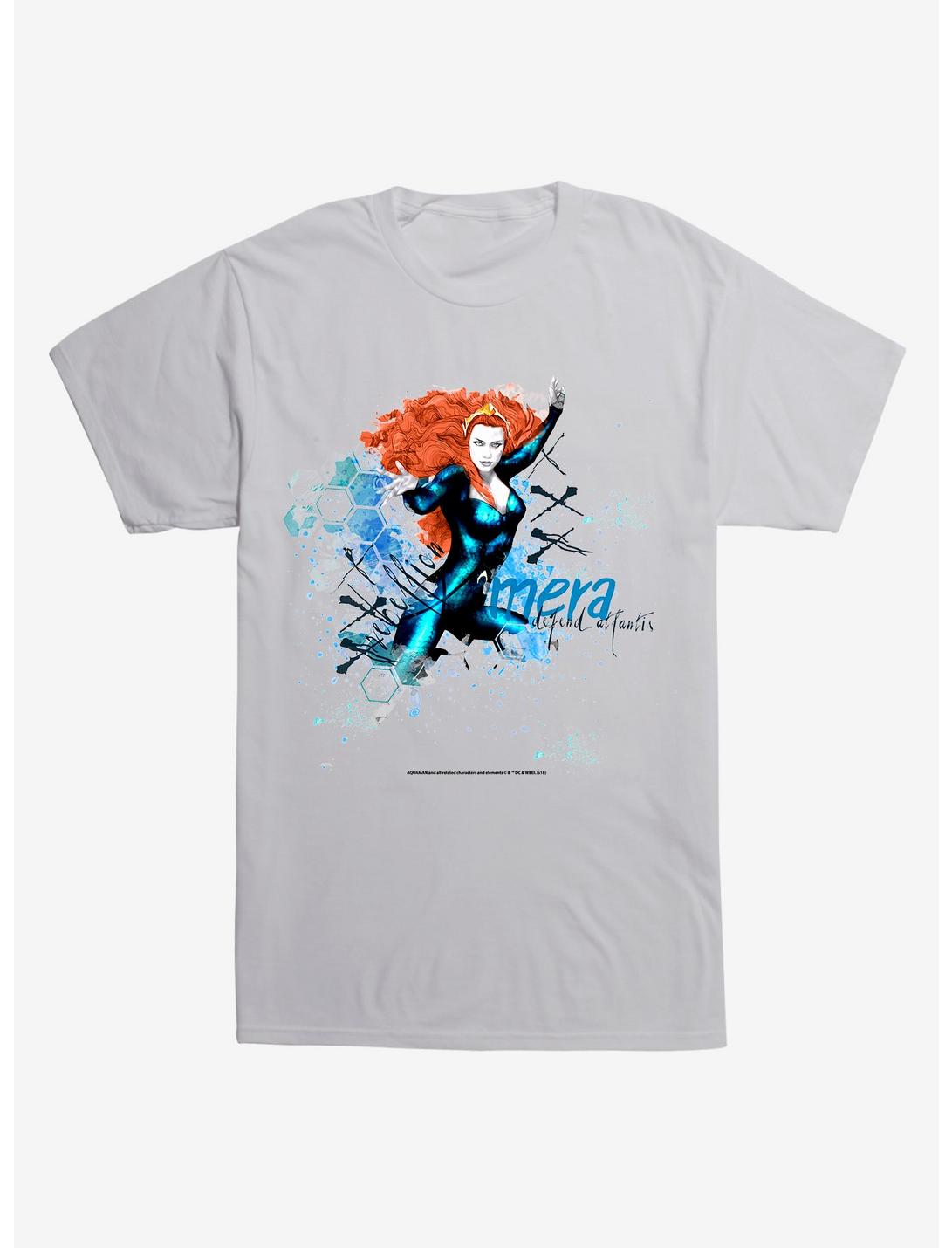 DC Comics Aquaman Mera Rebellion T-Shirt, LIGHT GREY, hi-res