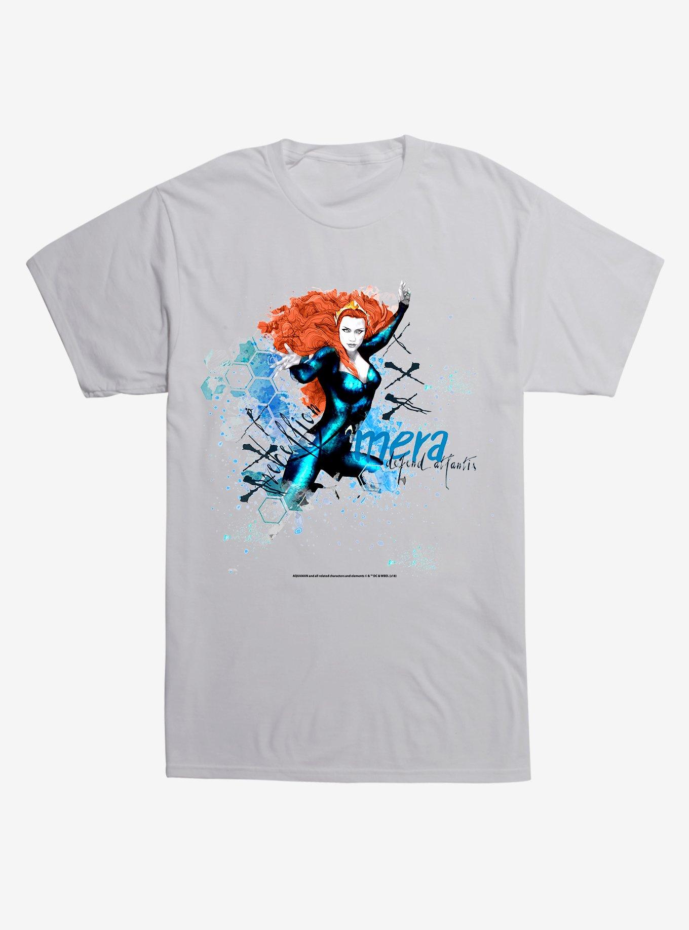 DC Comics Aquaman Mera Rebellion T-Shirt, LIGHT GREY, hi-res