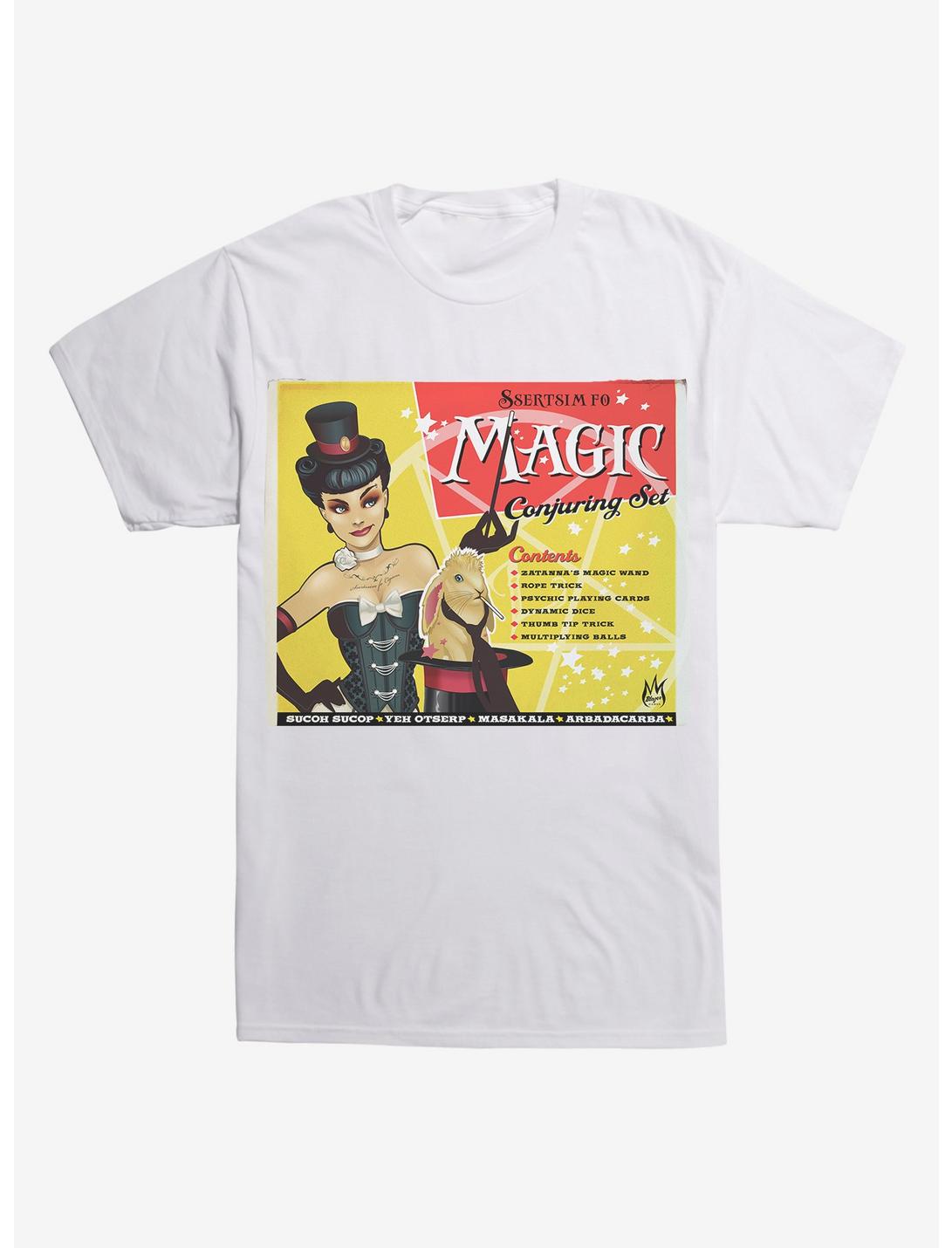 DC Comics Zatanna Magic Set T-Shirt, WHITE, hi-res