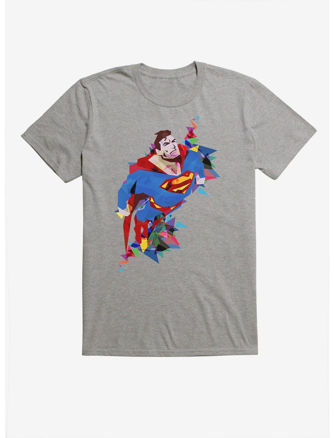 DC Comics Superman Soaring Higher T-Shirt, HEATHER GREY, hi-res