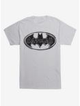 DC Comics Batman Bat Logo T-Shirt, LIGHT GREY, hi-res
