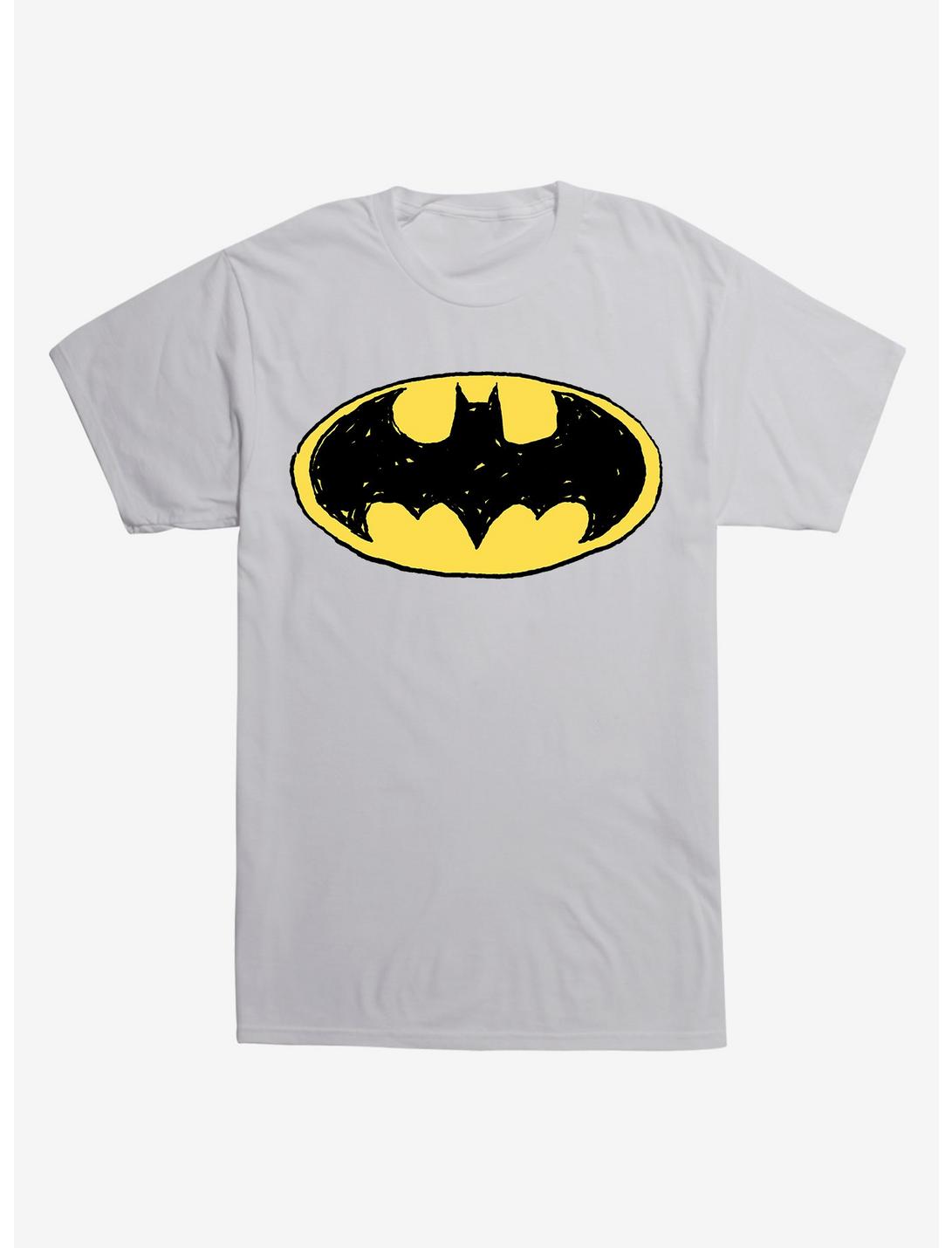 DC Comics Batman Bat Signal Logo Black T-Shirt, , hi-res
