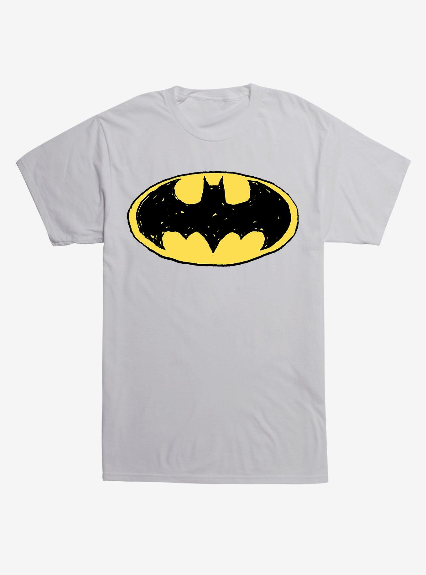 DC Comics Batman Bat Signal Logo Black T-Shirt | BoxLunch