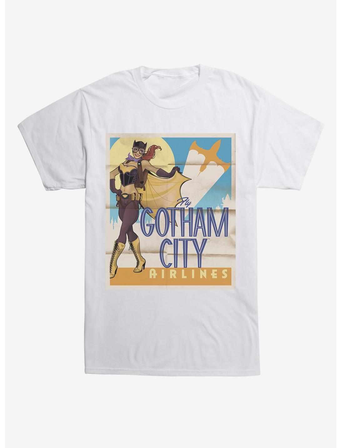 DC Comics Batgirl Gotham City T-Shirt, WHITE, hi-res