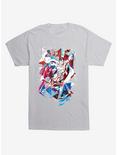 DC Comcis Superman Shape Collage T-Shirt, LIGHT GREY, hi-res