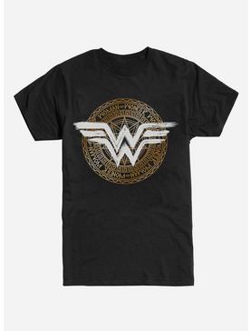 Plus Size DC Comics Wonderwoman Logo Symbol T-Shirt, , hi-res