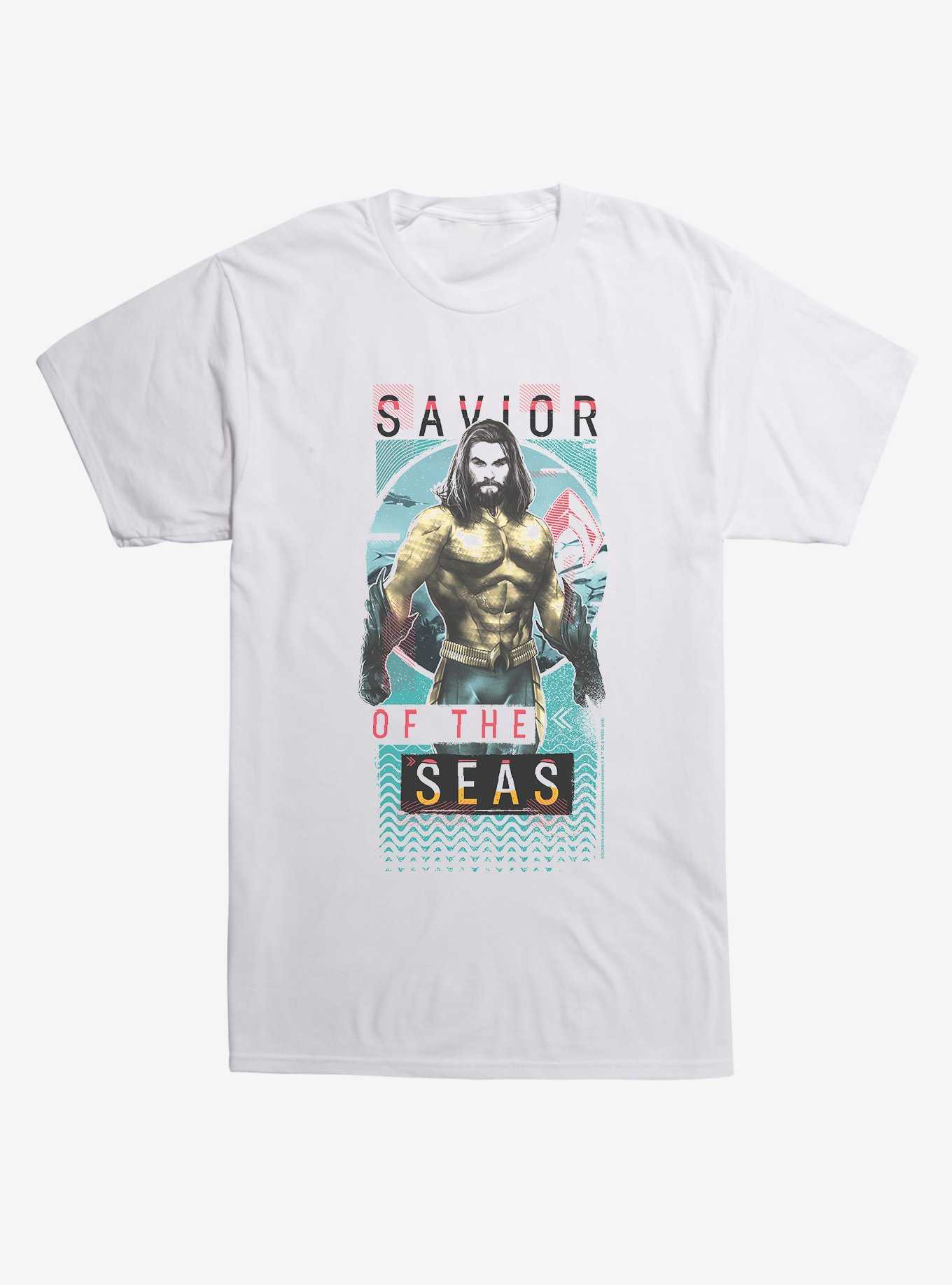 DC Comics Aquaman Savior Of The Seas T-Shirt, , hi-res