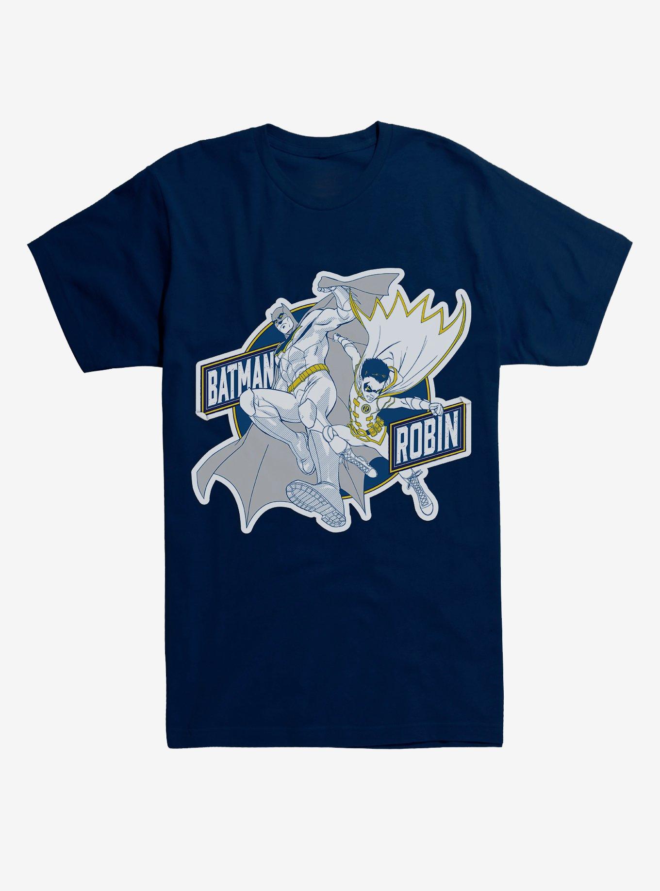 Plus Size DC Comics Batman and Robin T-Shirt, , hi-res