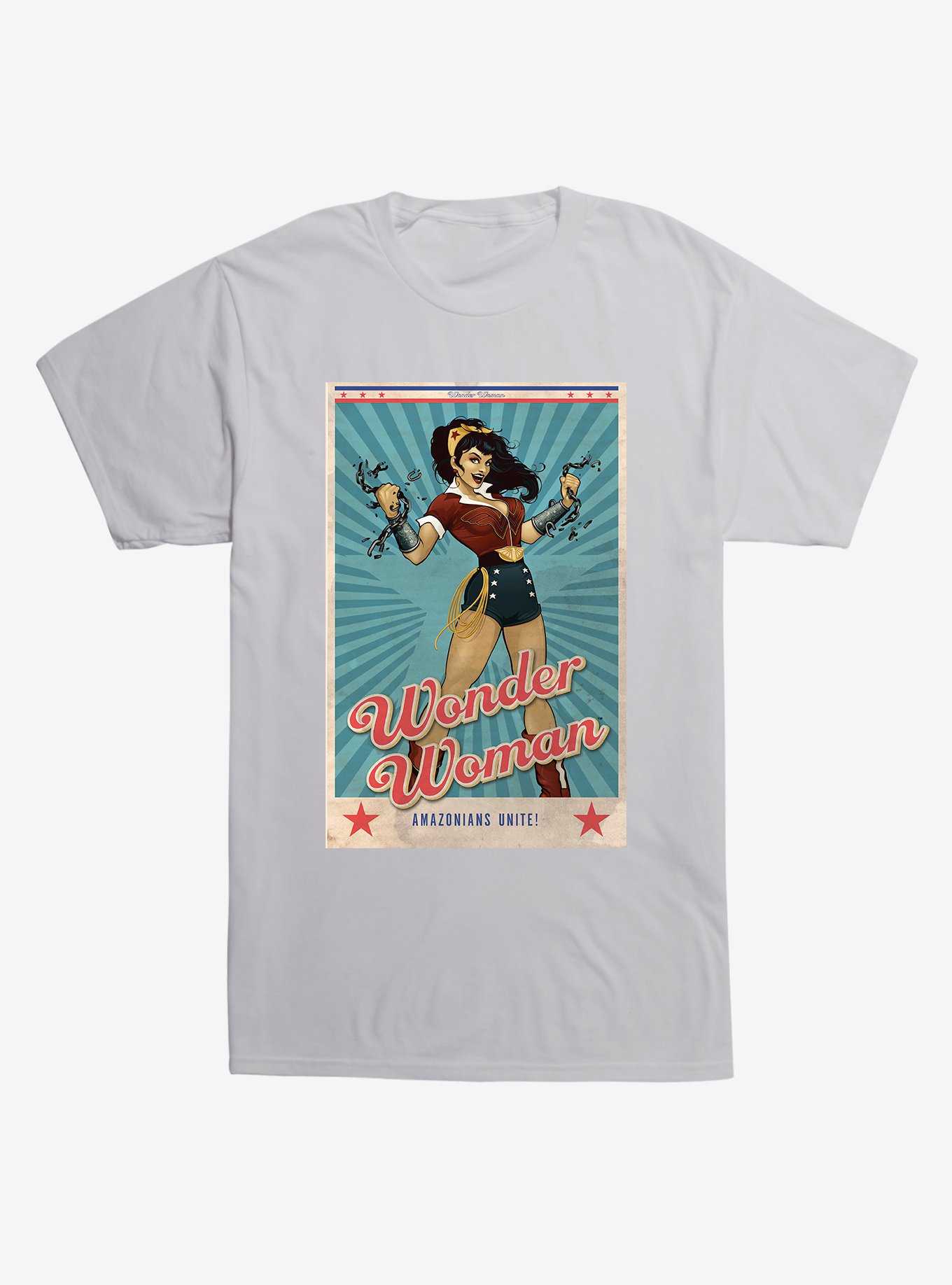 DC Comics Wonderwoman Poster T-Shirt, , hi-res