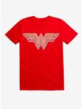 DC Comics Wonder Woman Gold Logo T-Shirt, , hi-res