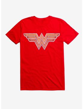 DC Comics Wonder Woman Gold Logo T-Shirt, , hi-res