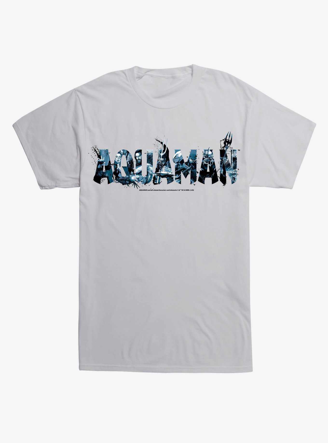 DC Comics Aquaman Title Photos T-Shirt, , hi-res