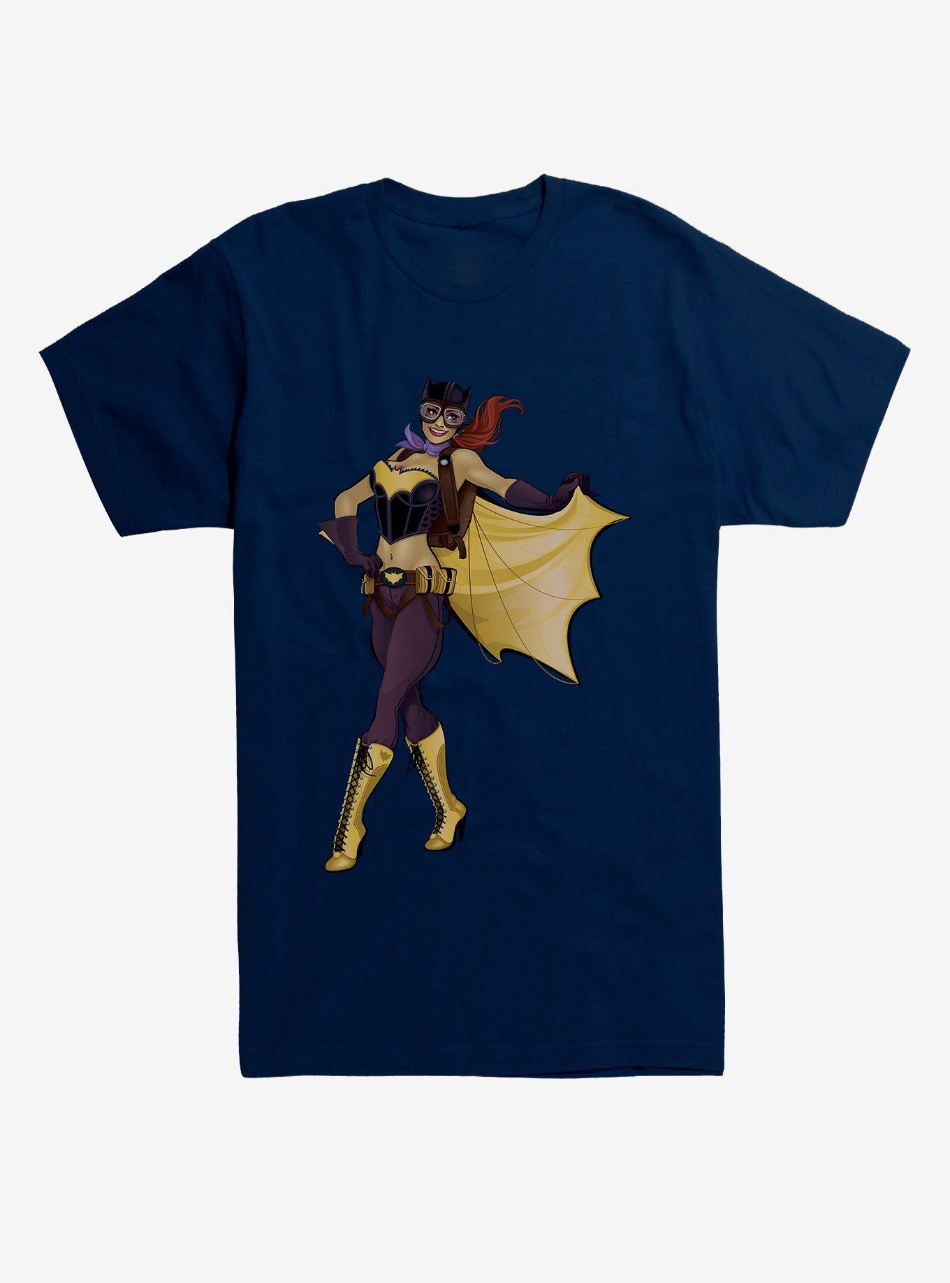 DC Comics Batgirl Pilot T Shirt BLUE BoxLunch