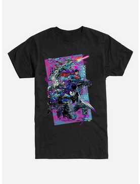 DC Comics Justice League Group Pixel T-Shirt, , hi-res