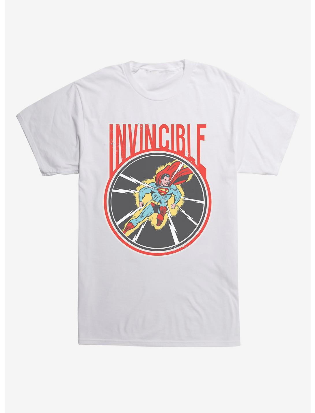 DC Comics Superman Invincible T-Shirt, WHITE, hi-res