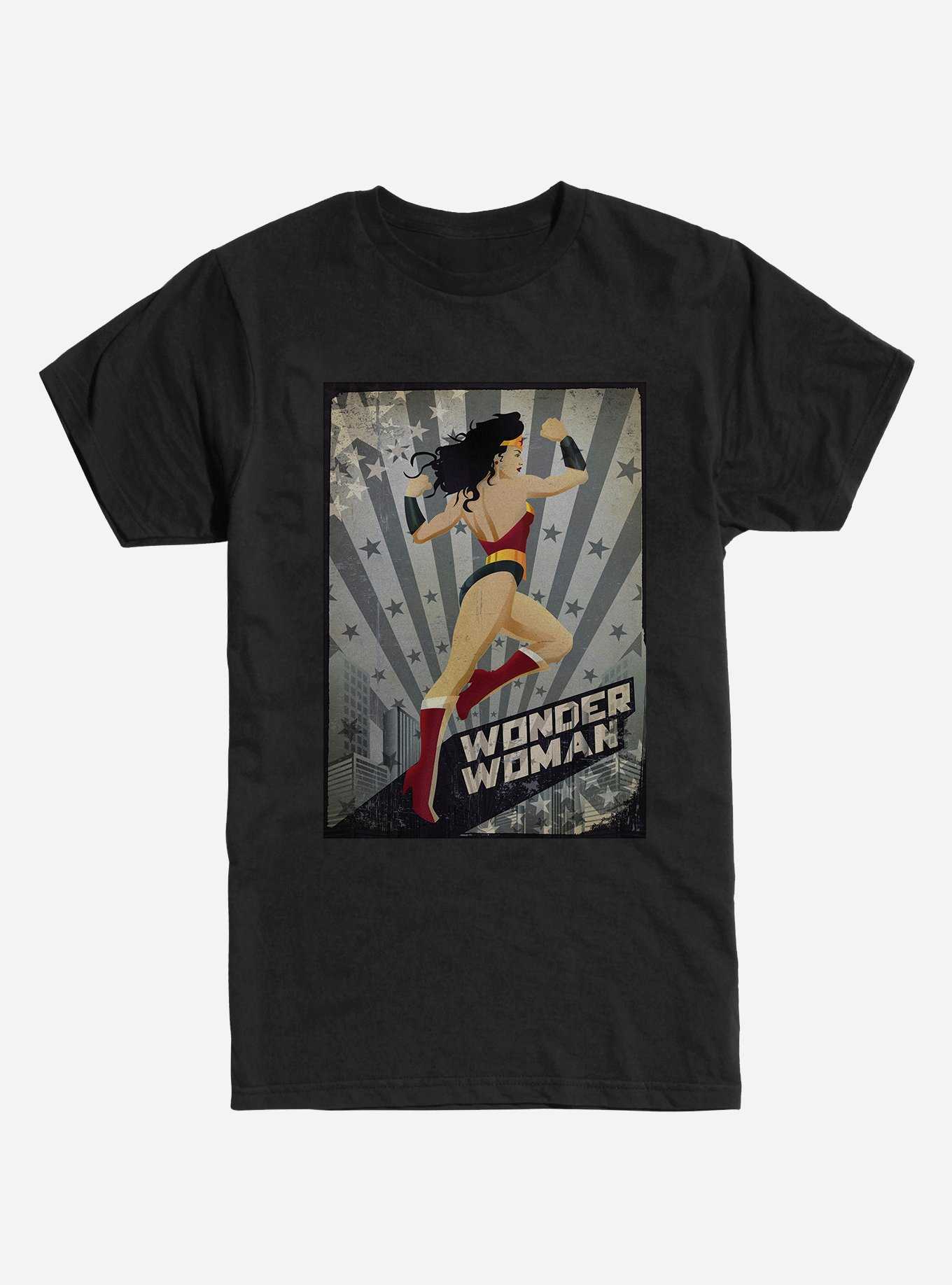 DC Comics Wonder Woman Charge T-Shirt, , hi-res