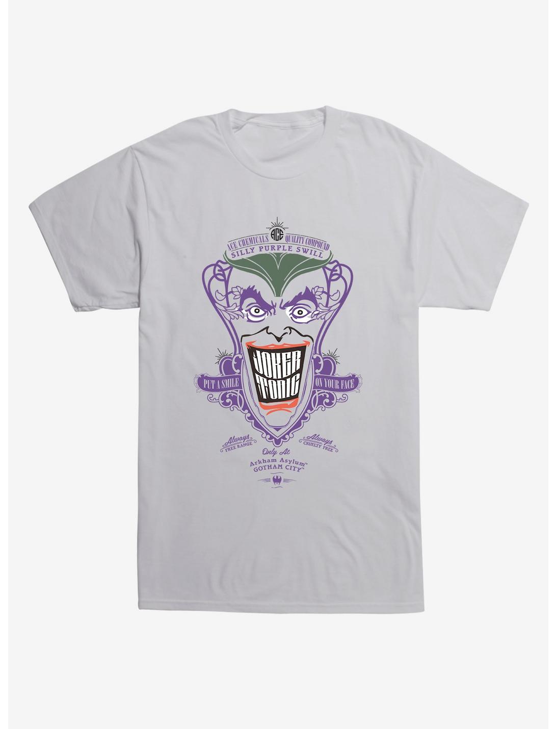 DC Comics Justice League Joker Tonic T-Shirt, LIGHT GREY, hi-res
