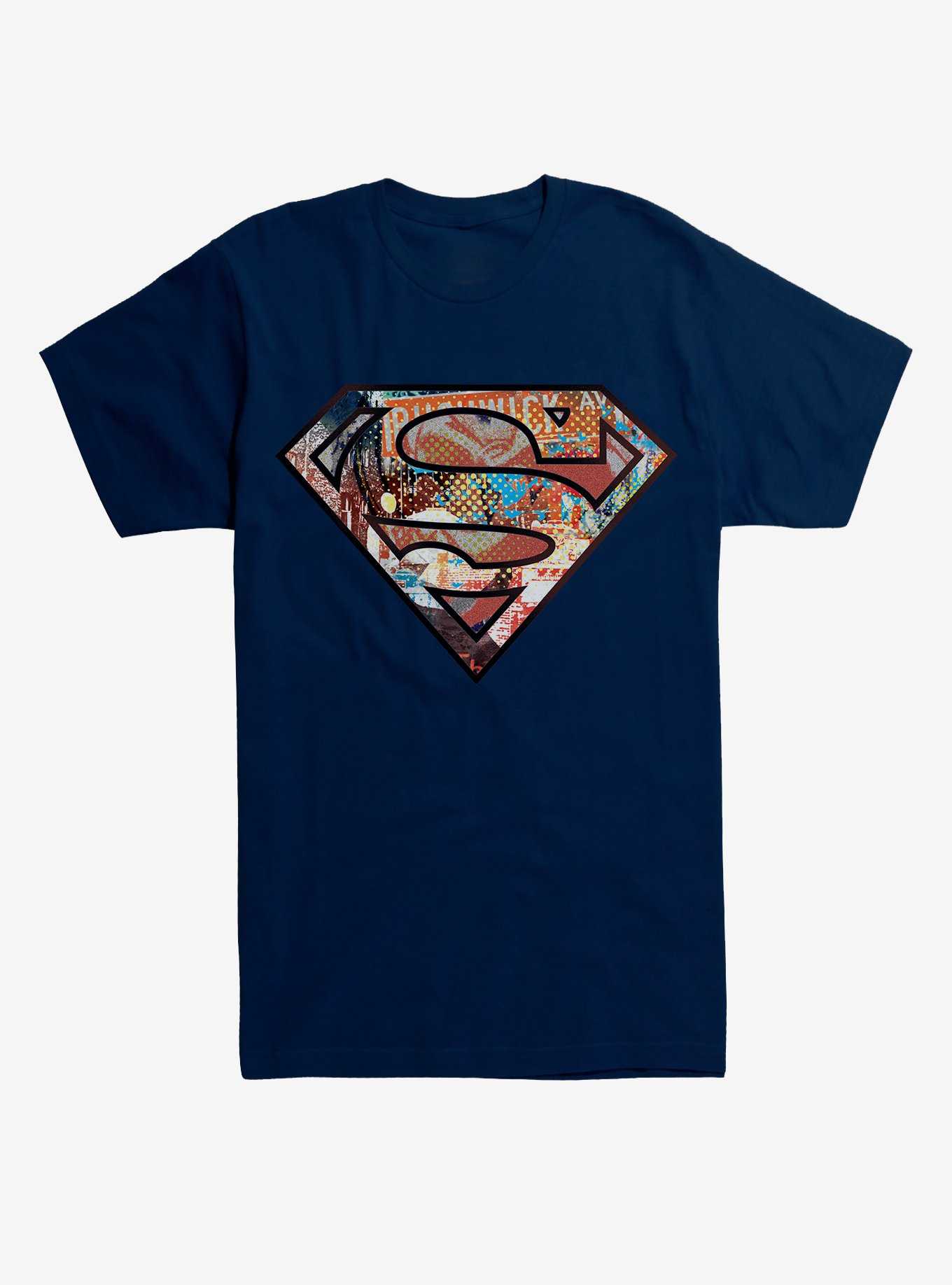 DC Comics Superman Pop Art Logo T-Shirt, , hi-res