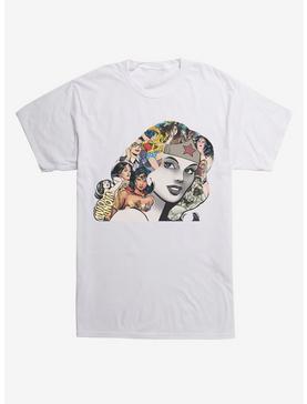 DC Comics Wonder Woman Faces Graphic T-Shirt, , hi-res