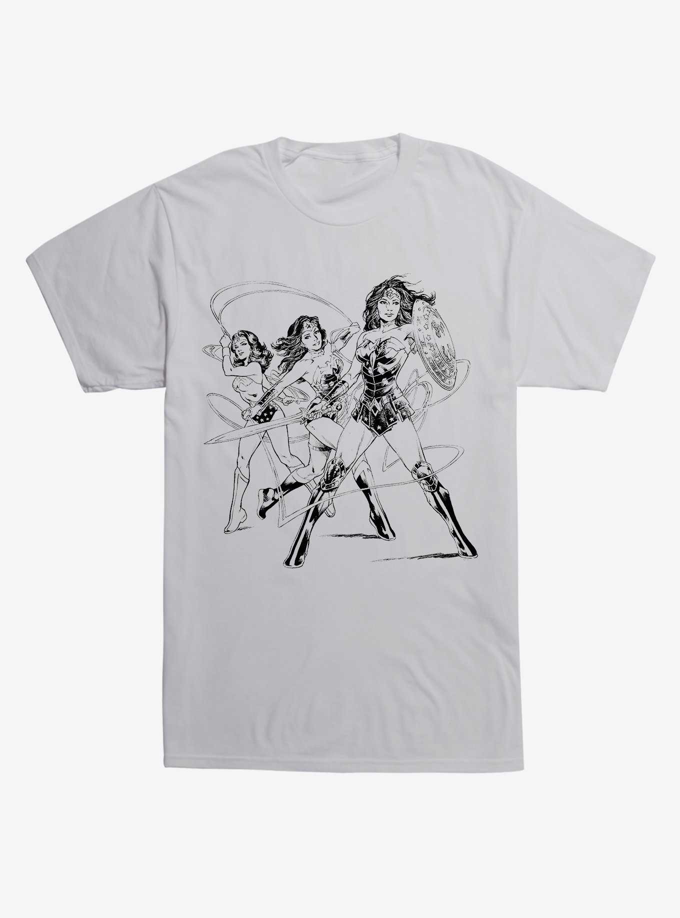 DC Comics Wonderwoman Generations T-Shirt, , hi-res