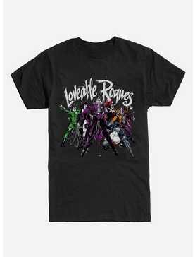 DC Comics Batman Loveable Rogues Dark Grey T-Shirt, , hi-res