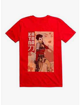 DC Comics Katana Poster T-Shirt, , hi-res