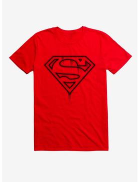DC Comics Superman Ink Logo T-Shirt, , hi-res