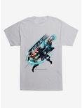 DC Comics Aquaman Fight For Justice T-Shirt, LIGHT GREY, hi-res