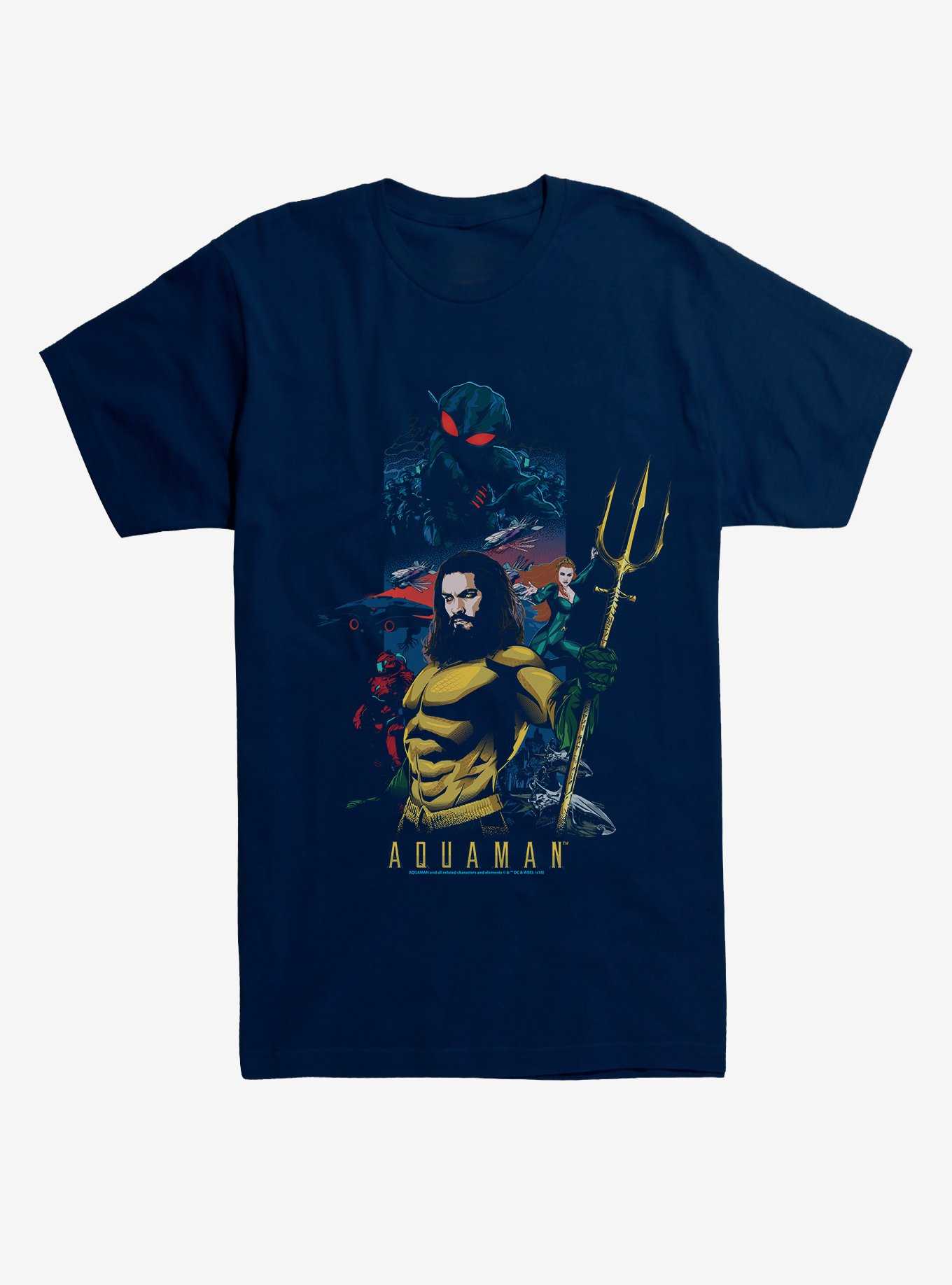DC Comics Aquaman Poster T-Shirt, , hi-res