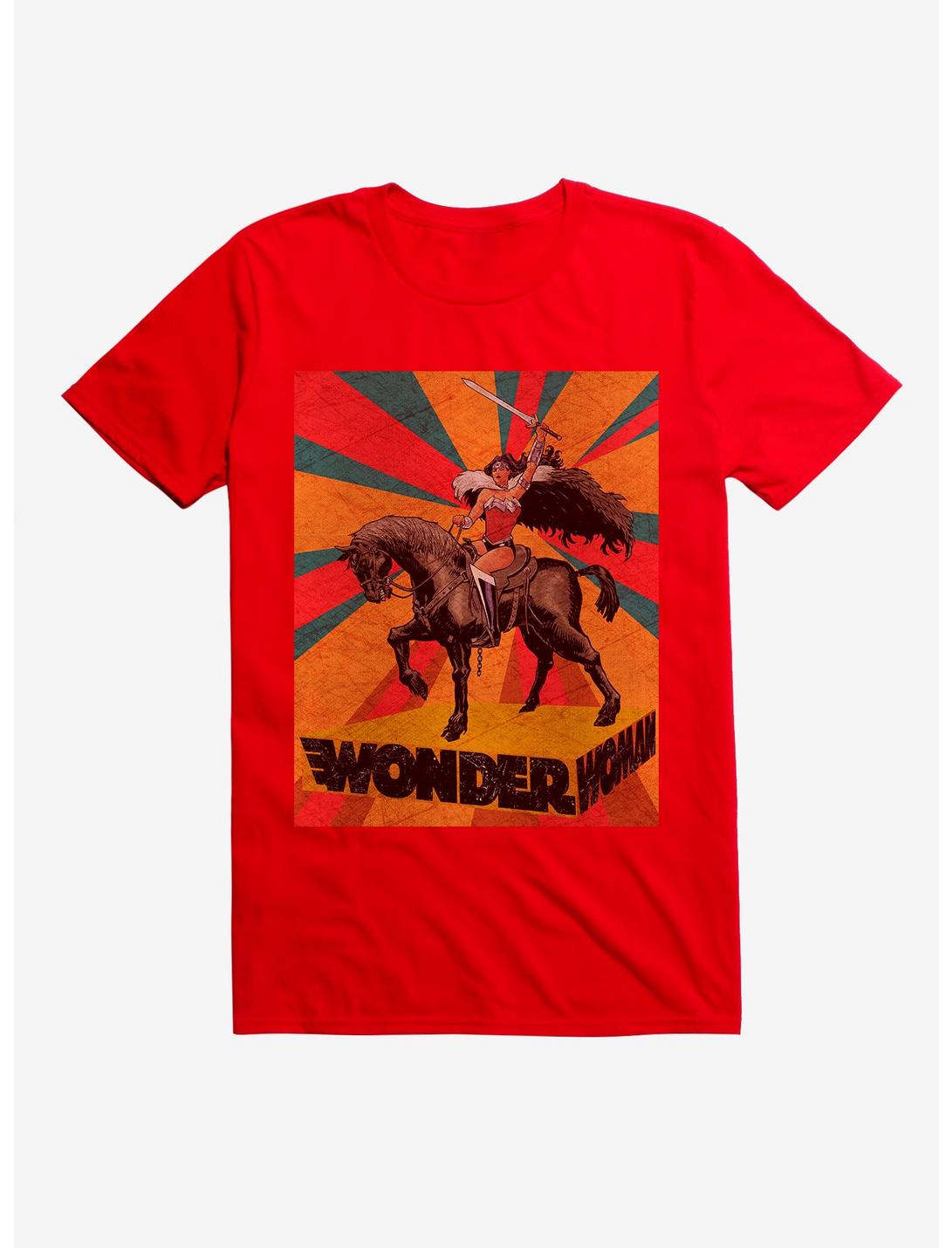 DC Comics Wonder Woman Horse T-Shirt, , hi-res