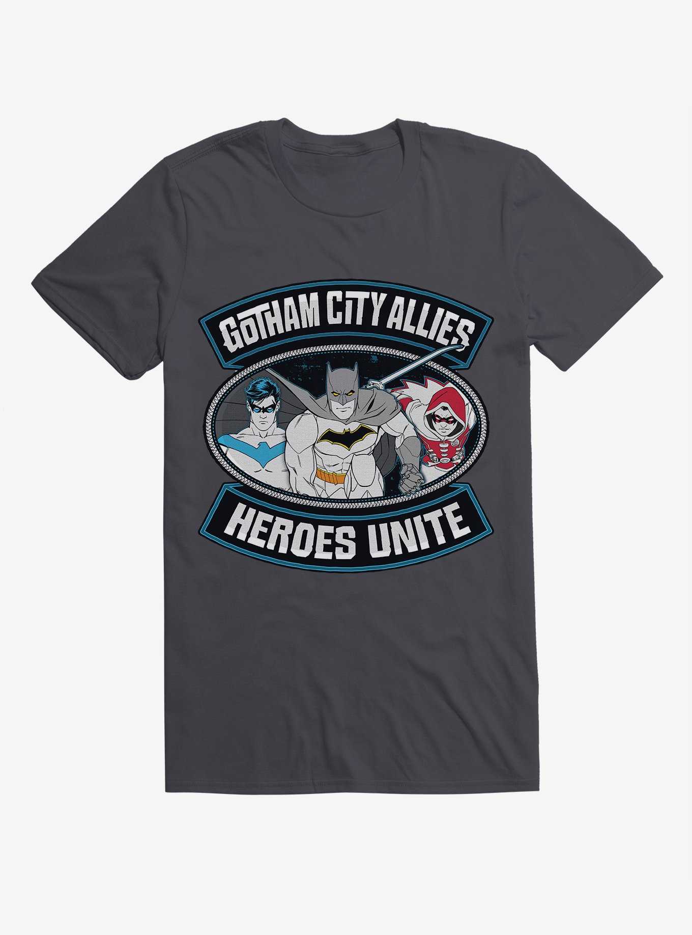 DC Comics Batman Heroes Unite T-Shirt, , hi-res