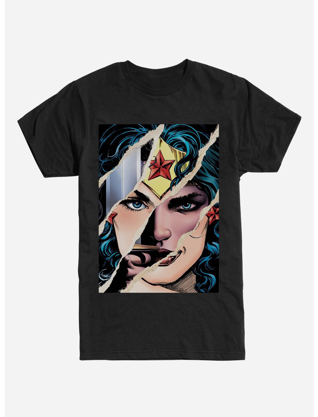 DC Comics Wonder Woman Warrior Face T-Shirt, , hi-res