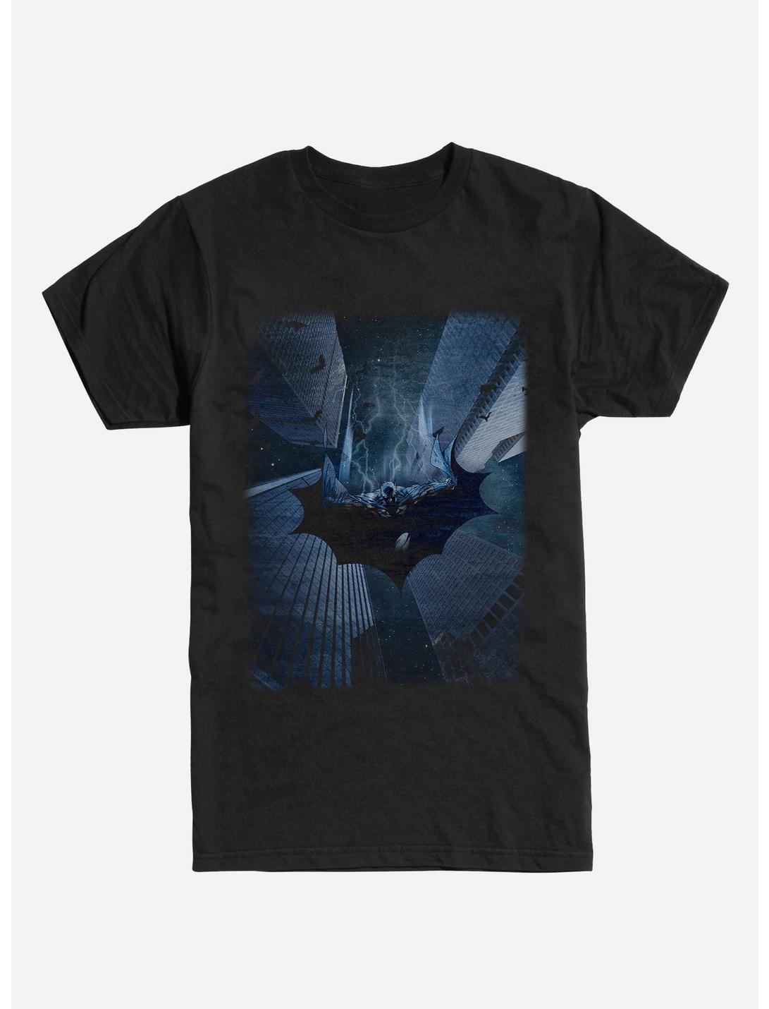 DC Comics Batman Fall Midnight Navy Blue T-Shirt, , hi-res