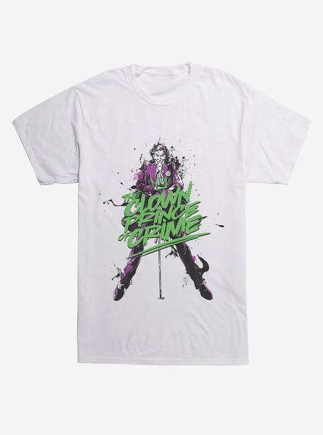 DC Comics Batman Villains Prince of Crime T-Shirt - WHITE | BoxLunch