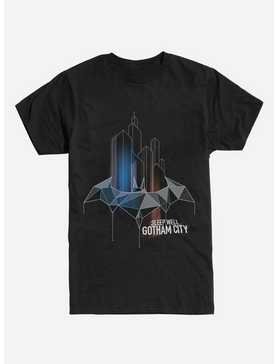 DC Comics Batman Sleep Well Gotham City Light Grey T-Shirt, , hi-res