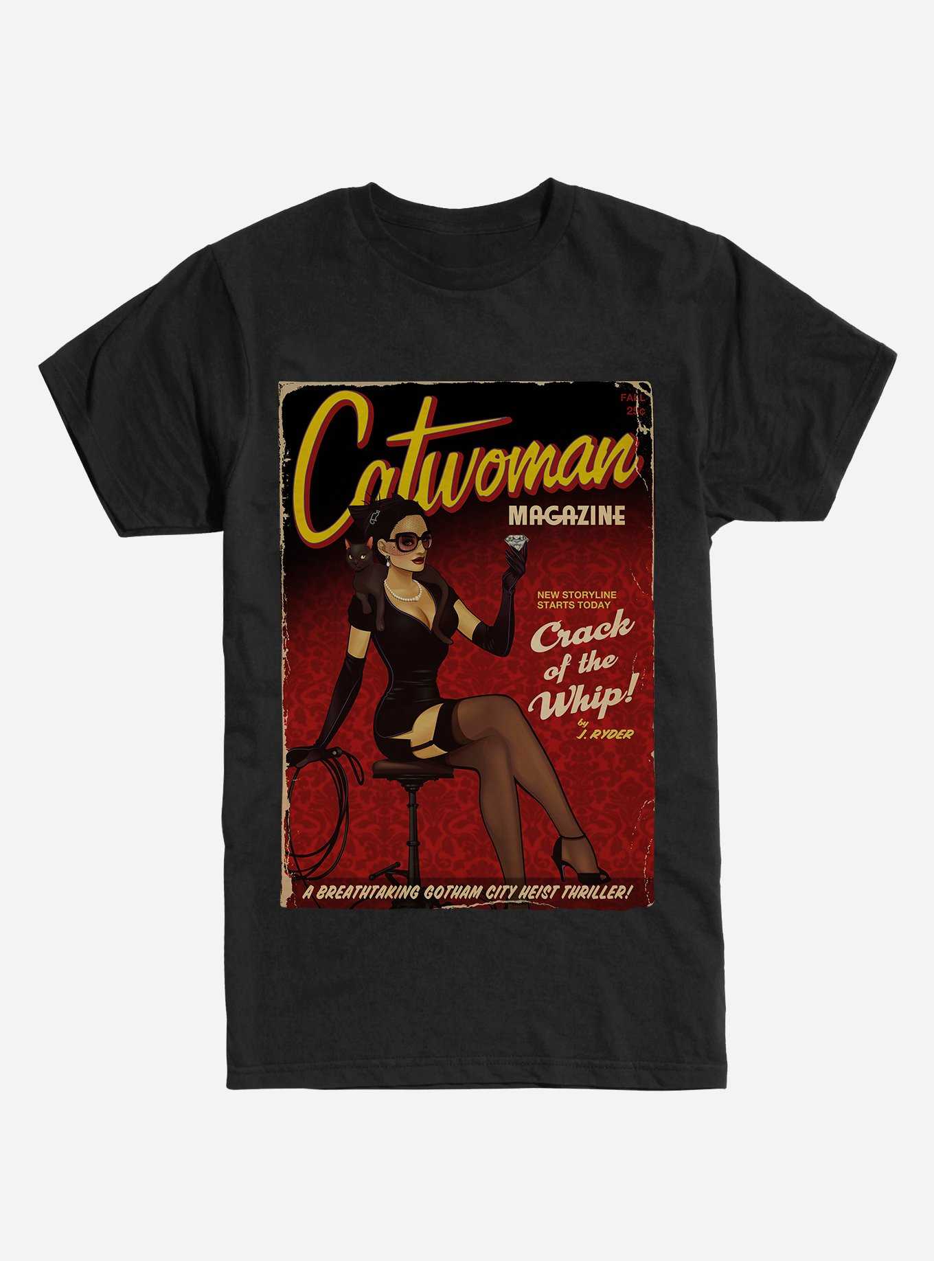 DC Comics Catwoman Poster T-Shirt, , hi-res