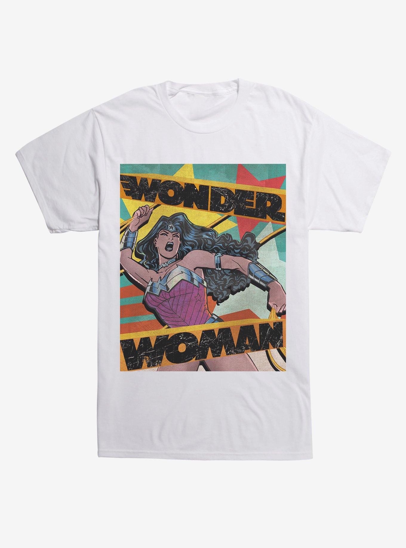 DC Comics Wonder Woman Golden Banner T-Shirt, , hi-res