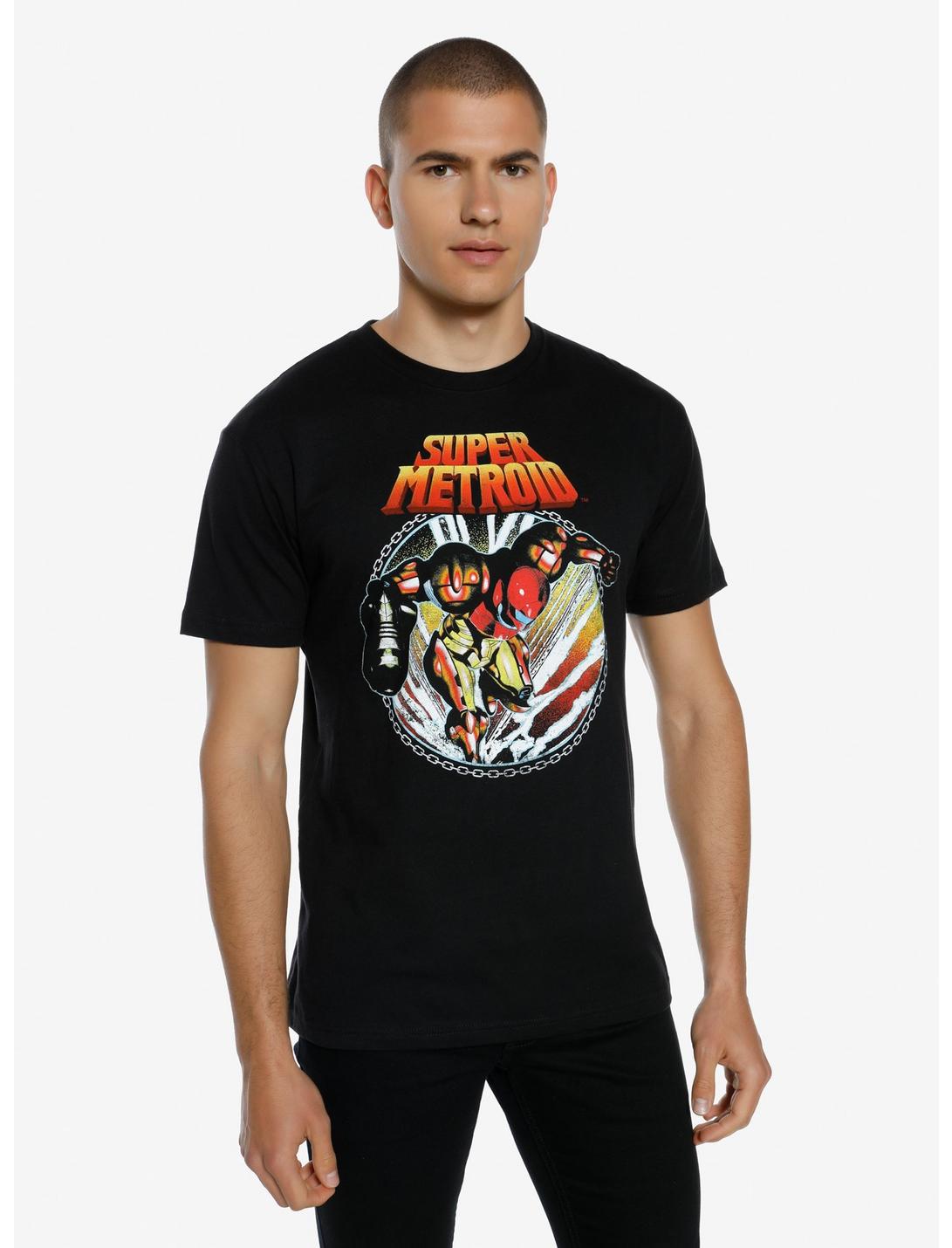 Nintendo Super Metroid T-Shirt, BLACK, hi-res
