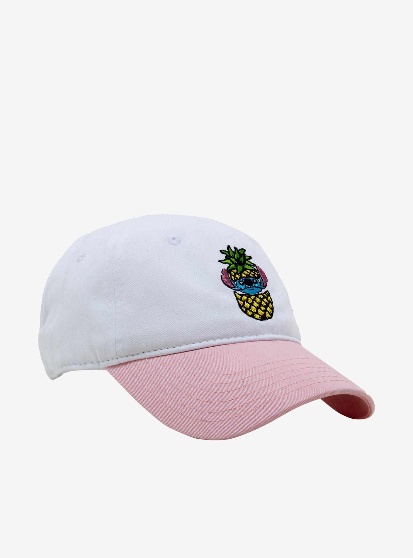 Disney Lilo & Stitch Pineapple Stitch Dad Cap, , hi-res